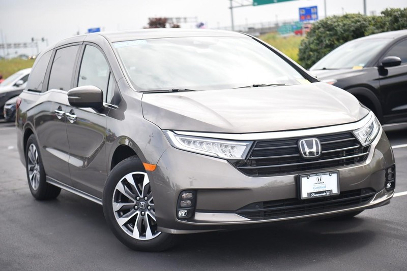 Used 2022 Honda Odyssey EX-L with VIN 5FNRL6H74NB008307 for sale in Hazelwood, MO