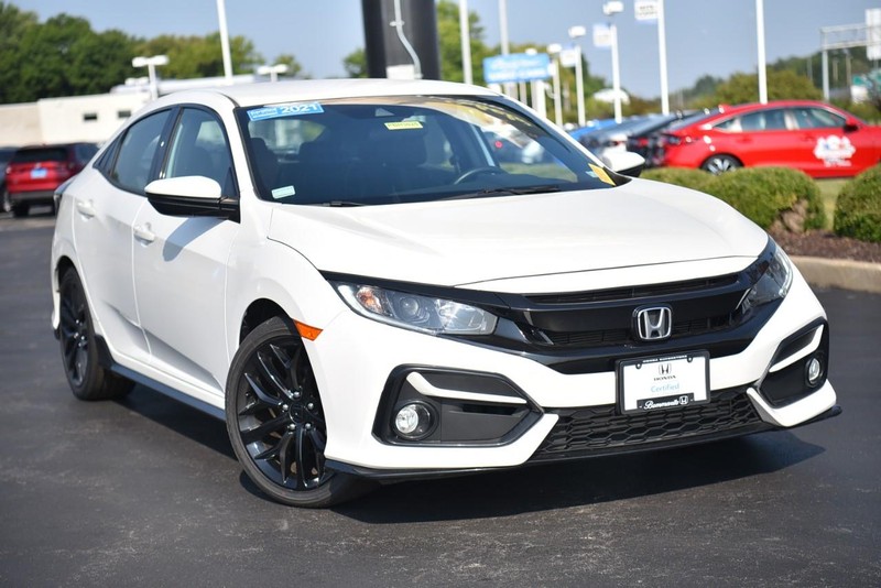 Used 2021 Honda Civic Hatchback Sport with VIN SHHFK7H47MU416749 for sale in Hazelwood, MO