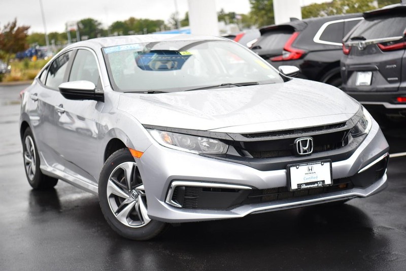 Certified 2019 Honda Civic LX with VIN 2HGFC2E6XKH576012 for sale in Hazelwood, MO