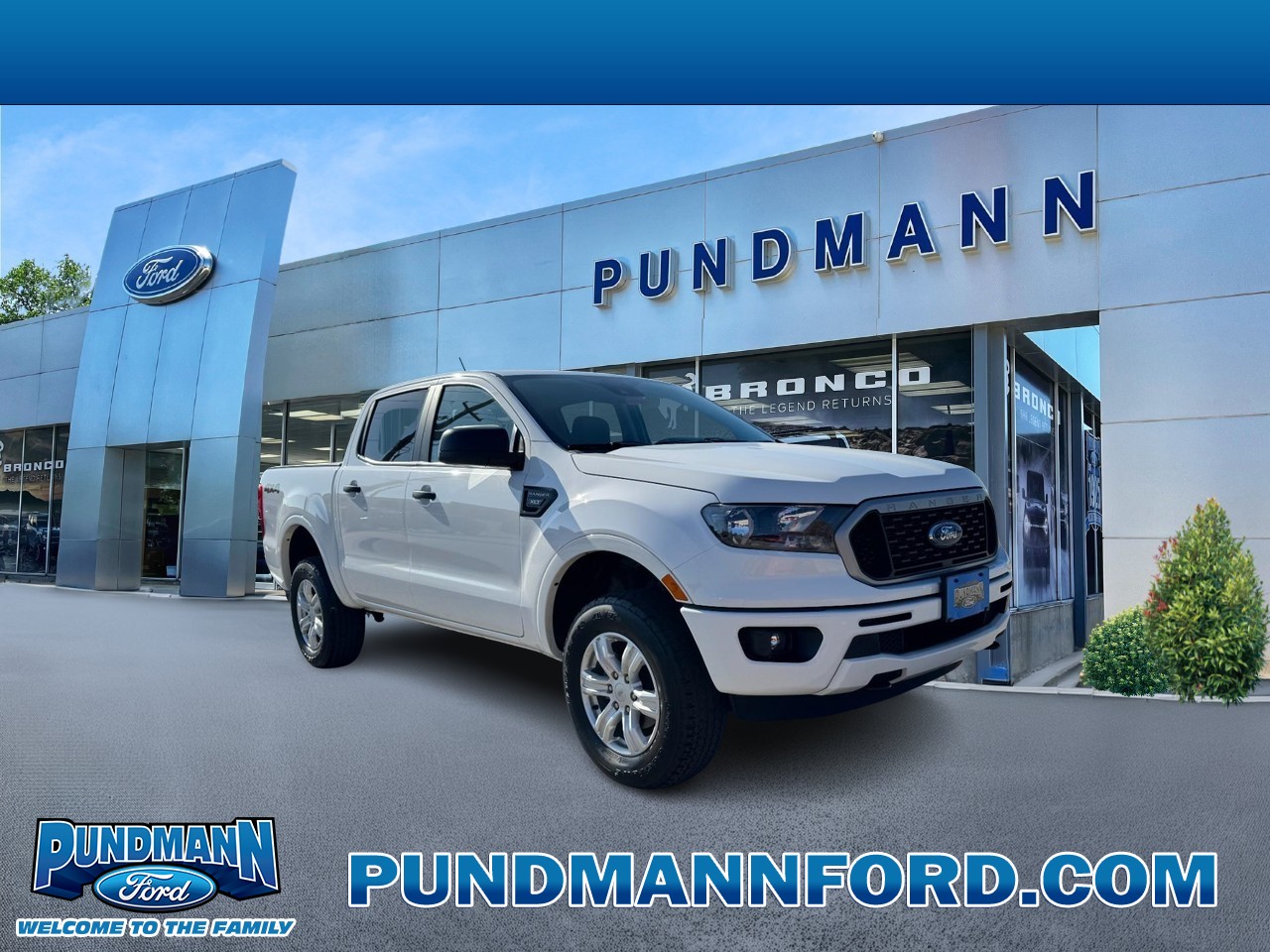 Pre-Owned 2022 Ford Ranger XLT 4WD SuperCrew 5′ Box 4 Door Crew Cab ...