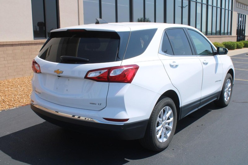 Used 2021 Chevrolet Equinox LT with VIN 3GNAXUEV2MS100280 for sale in Wood River, IL