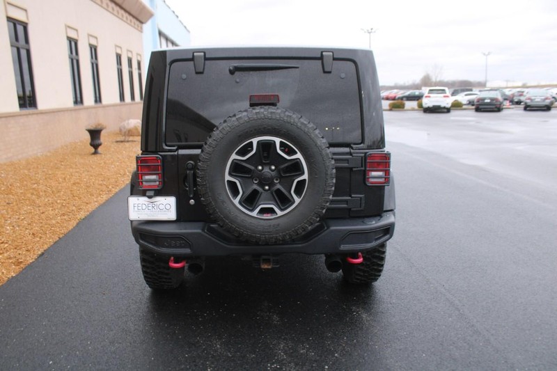 Used 2015 Jeep Wrangler Rubicon Hard Rock with VIN 1C4HJWCG0FL515759 for sale in Wood River, IL